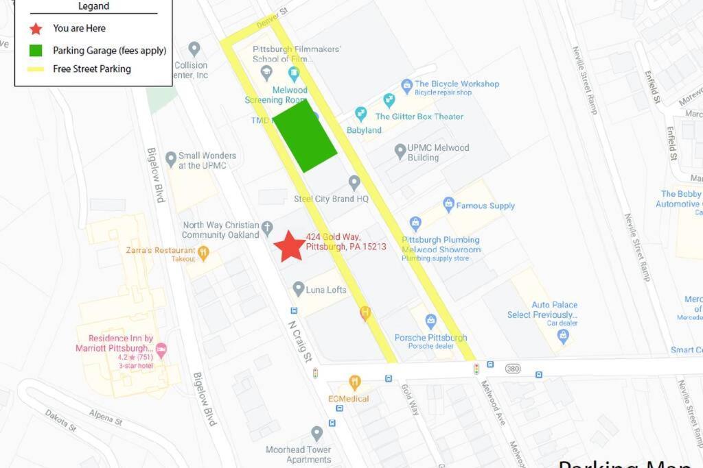 3E-*New* Apt 10 Min To Children'S Hospital, Slps 4 Pittsburgh Esterno foto